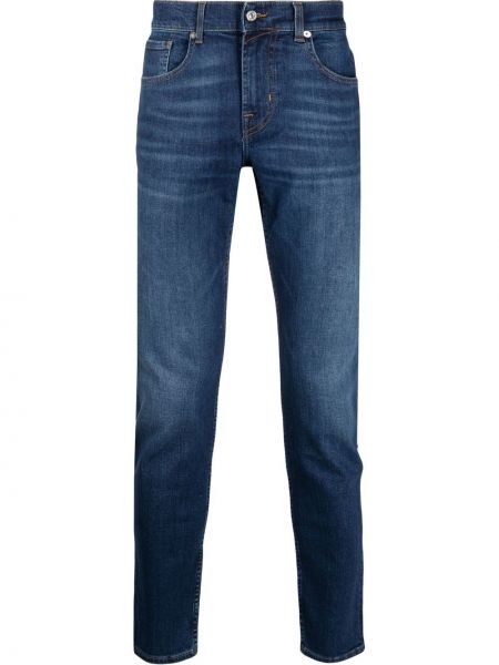 Jeans med normal passform 7 For All Mankind blå