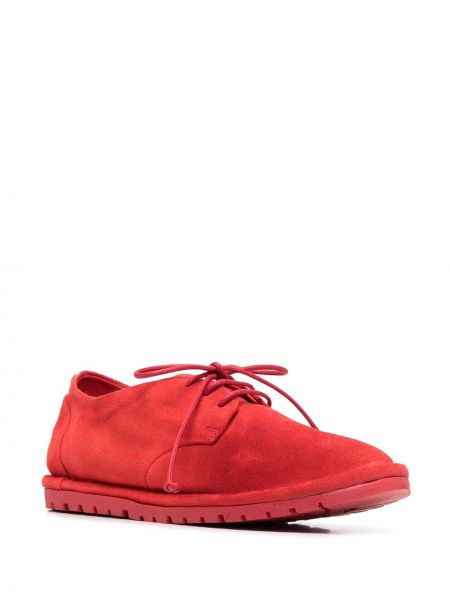 Zapatos oxford con cordones Marsèll rojo