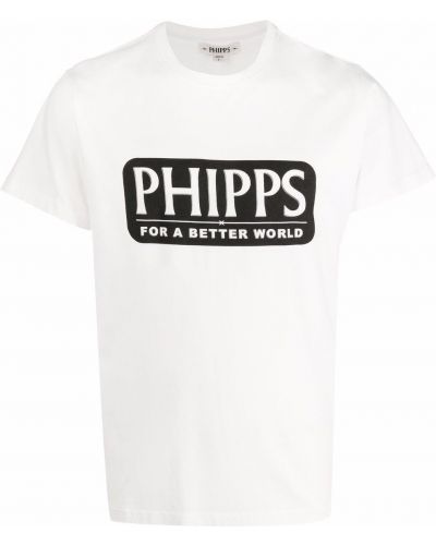 T-shirt Phipps, biały