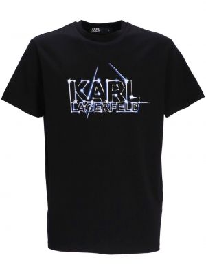 T-shirt Karl Lagerfeld svart