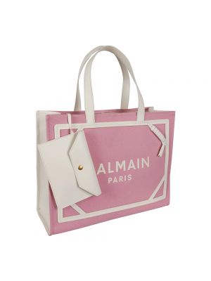 Bolso shopper Balmain rosa