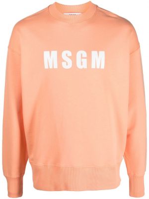 Sweatshirt Msgm orange