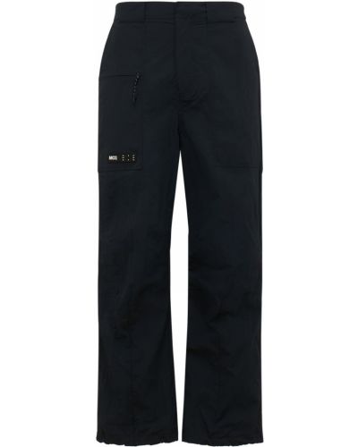 Kalhoty z nylonu Mcq černé