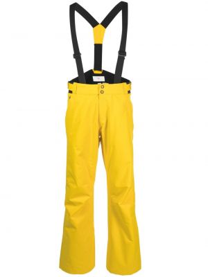 Proste spodnie Rossignol żółte