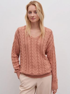 Пуловер Finn Flare коричневый