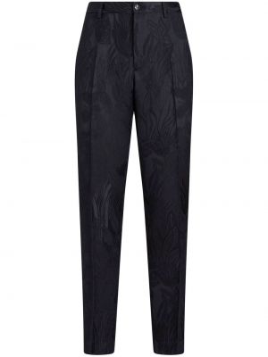 Pantaloni in tessuto jacquard Etro nero