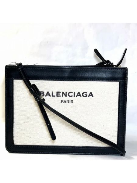 Torba na ramię retro Balenciaga Vintage czarna