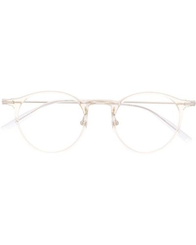 Priehľadné okuliare Montblanc biela