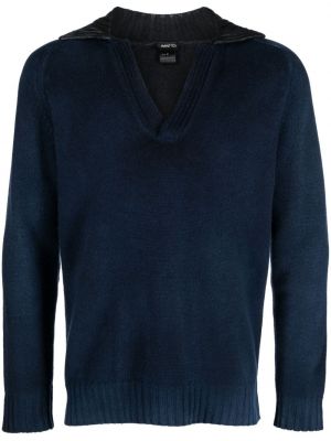 Пуловер Avant Toi синьо