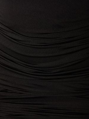 Mini vestido de tela jersey Giuseppe Di Morabito negro