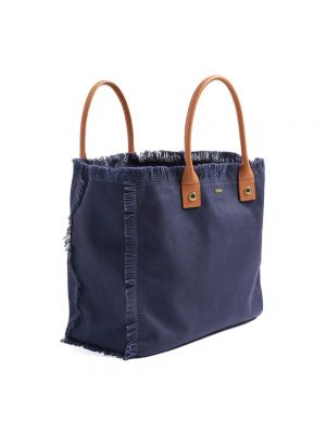 Shopper handtasche Melissa Odabash blau