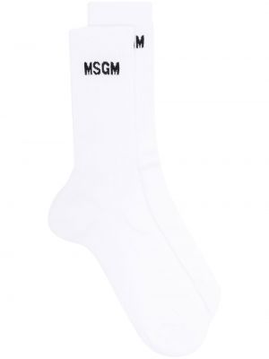 Чорапи Msgm бяло