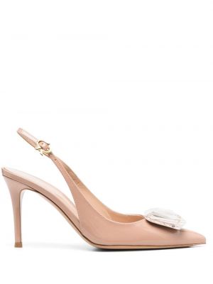 Slingback pumpar med remmar Gianvito Rossi