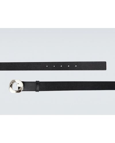 Cinturón de cuero Givenchy negro