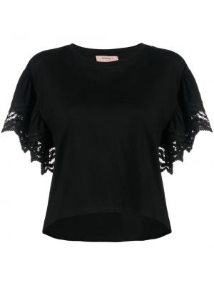 T-shirt Twinset svart