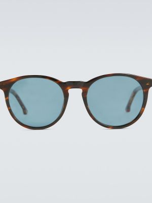 Okulary przeciwsłoneczne Loro Piana brązowe