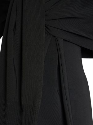 Vestito in maglia Jacquemus nero