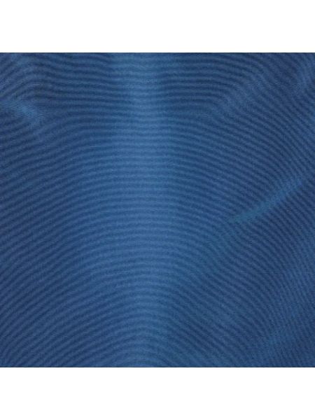 Falda de seda Oscar De La Renta Pre-owned azul