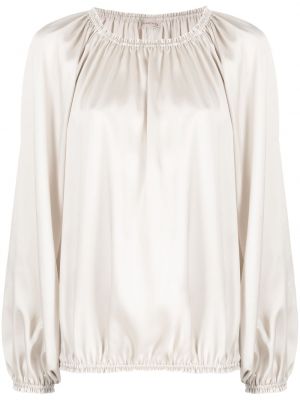 Satenska bluza Blanca Vita bela