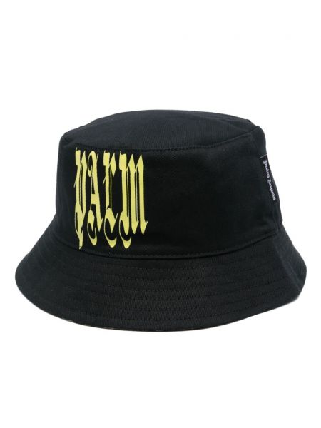 Βαμβακερό καπέλο κουβά με σχέδιο Palm Angels