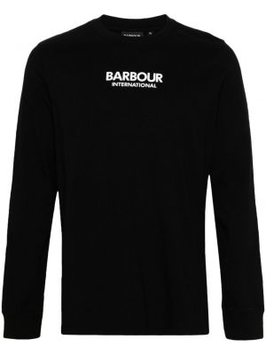 T-shirt Barbour International schwarz