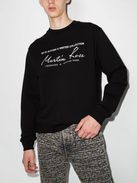 Sweatshirt aus baumwoll mit print Martine Rose