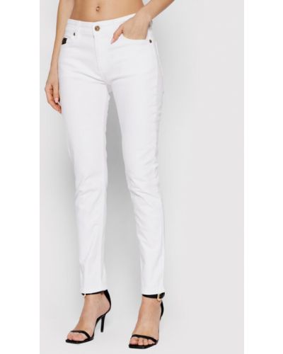 Slim džíny Versace Jeans Couture, bílá