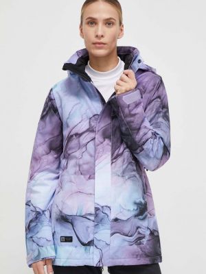 Гірськолижна куртка Volcom фіолетова