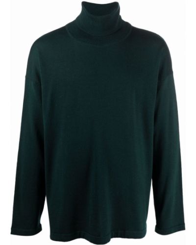 Jersey de cuello vuelto de tela jersey Société Anonyme verde