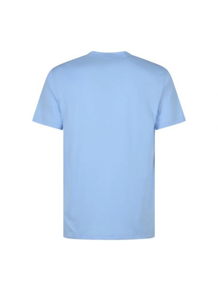 Strick t-shirt Comme Des Garçons blau