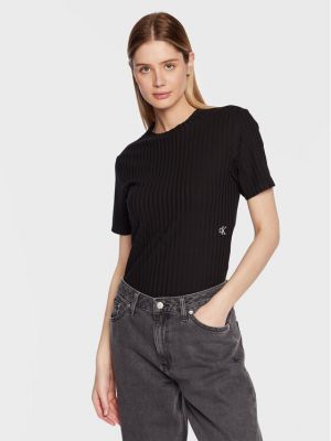 Блуза Calvin Klein Jeans черно