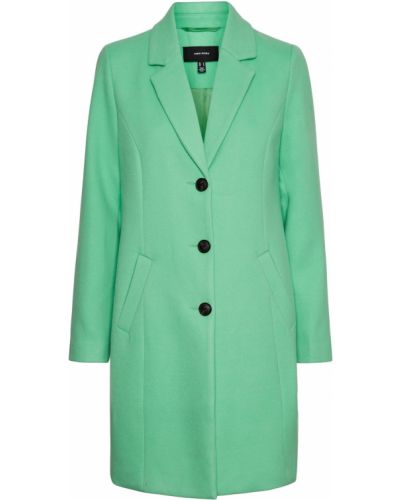 Παλτό Vero Moda πράσινο