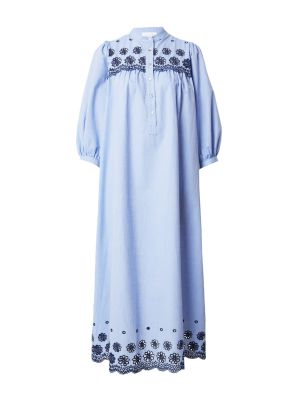 Košeľové šaty Sisters Point modrá