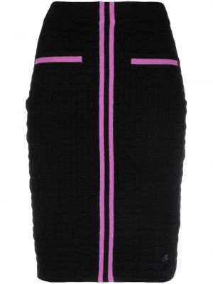 Pletena suknja s printom Karl Lagerfeld