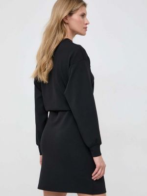 Mini šaty Karl Lagerfeld černé