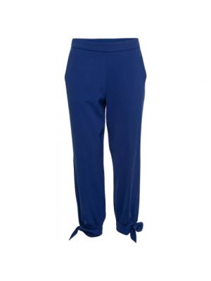 Spodnie Moschino Pre-owned niebieskie