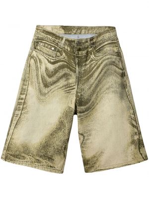 Szorty jeansowe z nadrukiem Camperlab