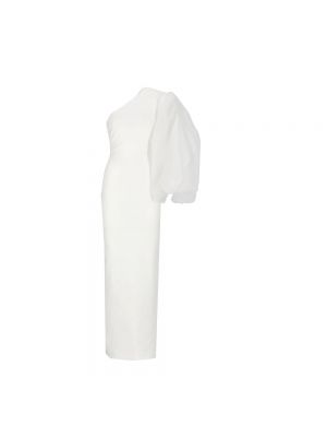 Sukienka asymetryczna Solace London biała