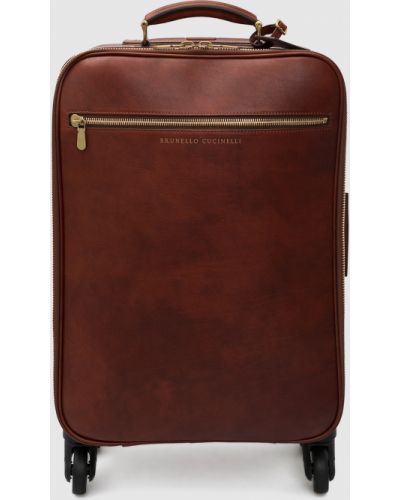 Кожаный чемодан Brunello Cucinelli