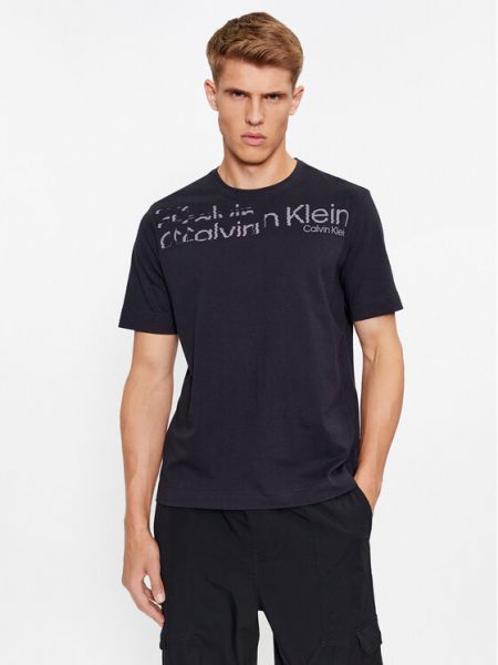 Тениска Calvin Klein Performance черно