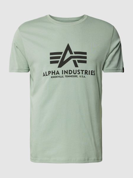 Koszulka z nadrukiem Alpha Industries