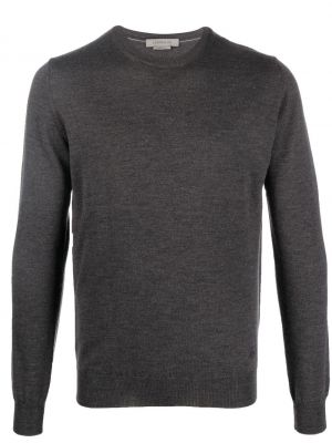 Pullover mit rundem ausschnitt Corneliani grau