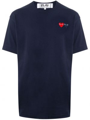 T-shirt Comme Des Garçons Play blå