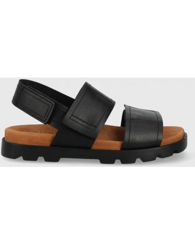 Černé kožené sandály Camper