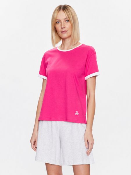 Пижама United Colors Of Benetton розовая