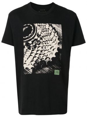 T-krekls ar apdruku Osklen melns