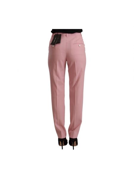 Pantalones slim fit Dolce & Gabbana rosa