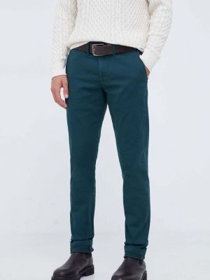 Zielone сhinosy Pepe Jeans