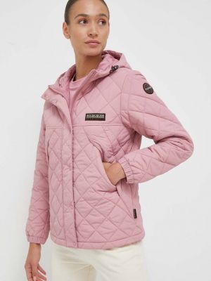 Rövid kabát Napapijri rózsaszín