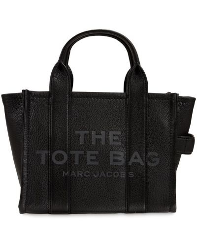 Borsa shopper di pelle Marc Jacobs nero